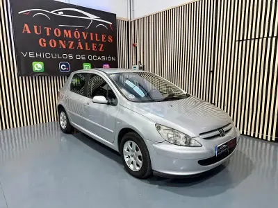 Usado Peugeot 307 110 CV (80 kW) 2002 Gris / plata Berlina