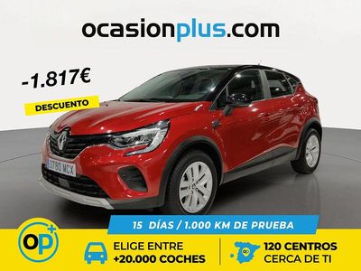 Usado Renault Captur Evolution 140 CV (102 kW) 2022 Rojo SUV
