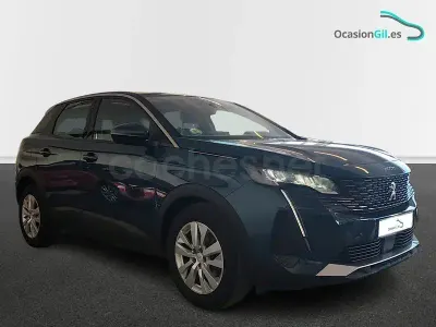 Usado Peugeot 3008 Active 130 CV (95 kW) 2021 Verde SUV