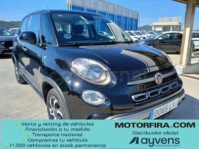 Usado Fiat 500L Cross 95 CV (69 kW) 2021 Negro Monovolumen