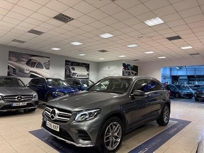 Usado Mercedes GLC250 204 CV (150 kW) 2018 Gris / plata SUV