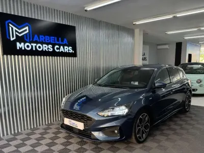 Usado Ford Focus ST-Line 125 CV (91 kW) 2018 Azul Utilitario