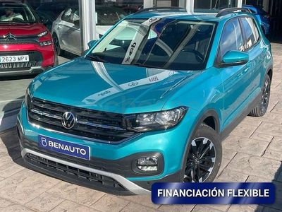 Usado VW T-Cross Advance 110 CV (80 kW) 2023 Azul SUV