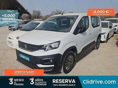 Usado Peugeot e-Rifter Active 100 kW (136 CV) 2023 Blanco Monovolumen