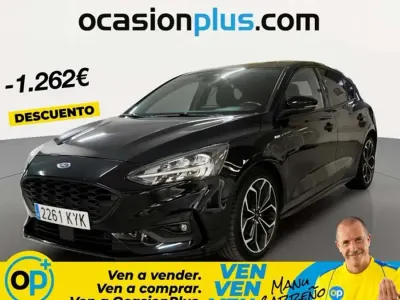 Usado Ford Focus ST-Line 125 CV (91 kW) 2019 Negro Utilitario