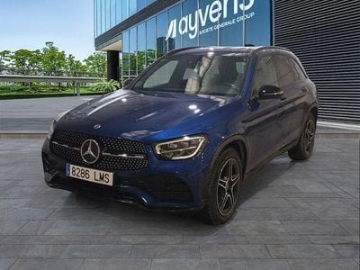 Usado Mercedes GLC220 194 CV (142 kW) 2021 Azul SUV