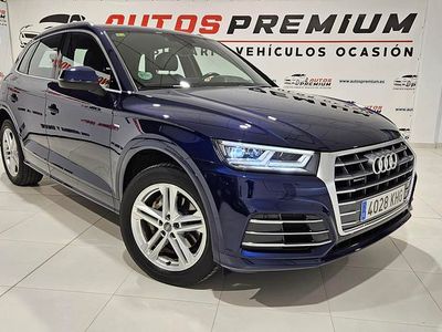 Usado Audi Q5 S-Line 252 CV (185 kW) 2018 Azul SUV