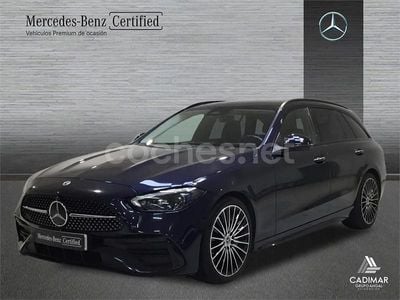 Azul Usado 2021 Mercedes C220 Familiar | 39.900 € (Caro)