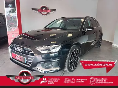 Usado Audi A4 S-Line 163 CV (119 kW) 2021 Negro Familiar
