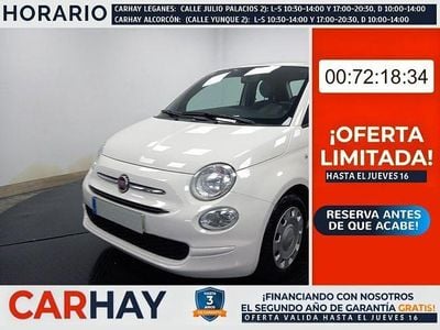 Usado Fiat 500 Pop 71 CV (52 kW) 2020 Blanco Utilitario