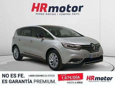 Usado Renault Espace Zen 160 CV (117 kW) 2016 Gris Monovolumen
