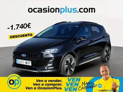 Usado Ford Fiesta Active 125 CV (91 kW) 2023 Negro Utilitario