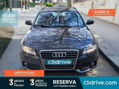 Usado Audi A4 Premium 140 CV (102 kW) 2010 Negro Familiar