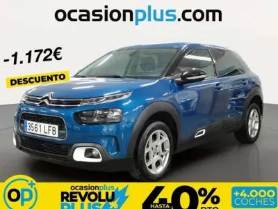 Usado Citroën C4 Cactus PureTech 110 CV (80 kW) 2020 Azul Utilitario