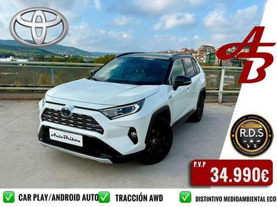 Usado Toyota RAV4 Hybrid Style 222 CV (163 kW) 2021 Blanco SUV