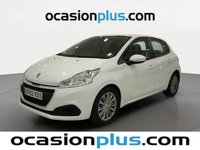 Usado Peugeot 208 Access 75 CV (55 kW) 2017 Blanco Utilitario