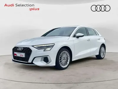 Usado Audi A3 Sportback Advanced 116 CV (85 kW) 2021 Blanco Utilitario