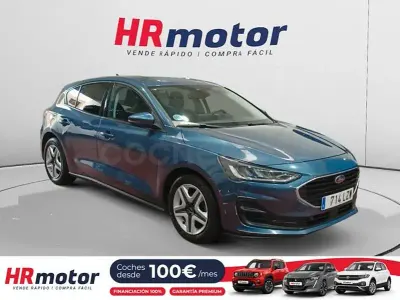 Usado Ford Focus Trend 120 CV (88 kW) 2022 Azul Berlina