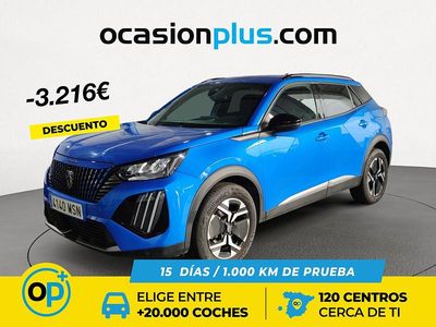 Azul Usado 2024 Peugeot 2008 Allure SUV | 18.150 € (Precio justo)
