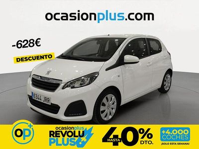 Usado Peugeot 108 Active 82 CV (60 kW) 2016 Blanco Utilitario