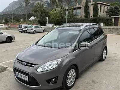 Usado Ford Grand C-Max Titanium 150 CV (110 kW) 2015 Gris / plata Monovolumen