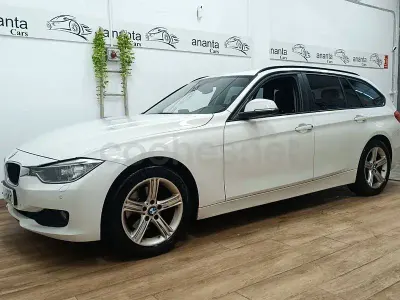 Usado BMW 320 Efficient Dynamics 163 CV (119 kW) 2013 Blanco Familiar