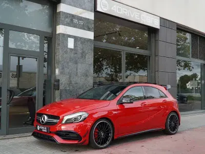 Usado Mercedes A45 AMG 381 CV (280 kW) 2016 Rojo Utilitario