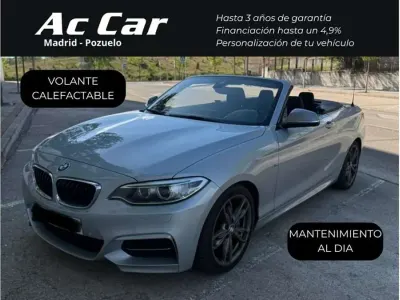 Usado BMW M235 Comfort Edition 325 CV (239 kW) 2015 Gris Descapotable