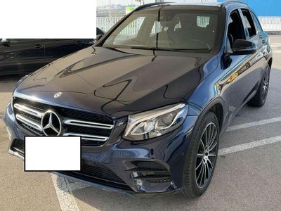 Usado Mercedes GLC220 170 CV (125 kW) 2018 Azul SUV