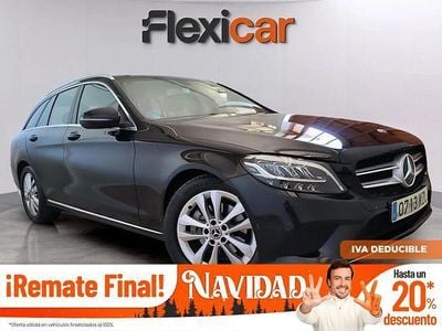Negro Usado 2019 Mercedes C200 Familiar | 22.990 € (Precio justo)