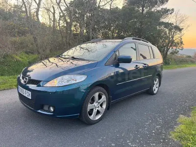 Käytetty Mazda 5 Sportive 143 HP (105 kW) 2007 Sininen Tila-auto