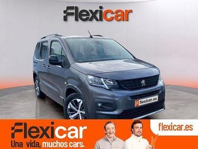 Usado Peugeot Rifter GT-line 130 CV (95 kW) 2020 Gris Monovolumen