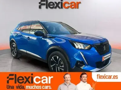 Usado Peugeot 2008 GT 130 CV (95 kW) 2021 Azul SUV