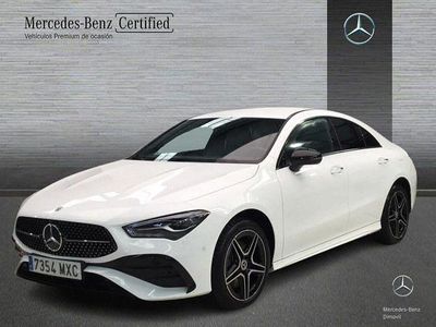 Usado Mercedes CLA250e AMG line 218 CV (160 kW) 2024 Blanco polar Berlina