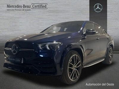 Usado Mercedes GLE400 AMG line 330 CV (242 kW) 2021 Azul SUV