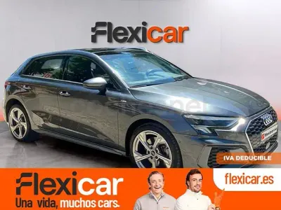 Usado Audi A3 S-Line 204 CV (150 kW) 2021 Gris / plata Berlina