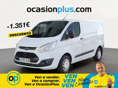 Usado Ford Transit Custom Trend 105 CV (77 kW) 2017 Blanco Van
