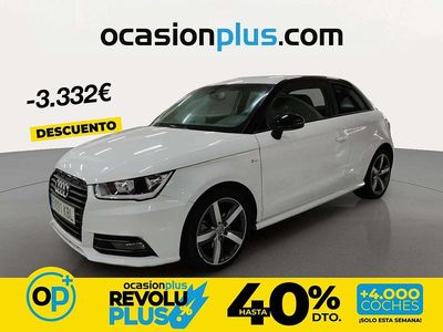 Usado Audi A1 S-Line 125 CV (91 kW) 2017 Blanco Utilitario