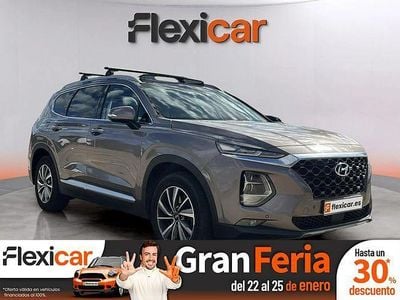 Gris Usado 2020 Hyundai Santa Fe Style SUV | 25.690 € (Un poco caro)