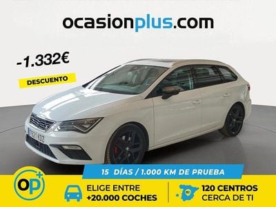Blanco Usado 2017 Seat Leon FR Monovolumen | 16.658 € (Precio justo)