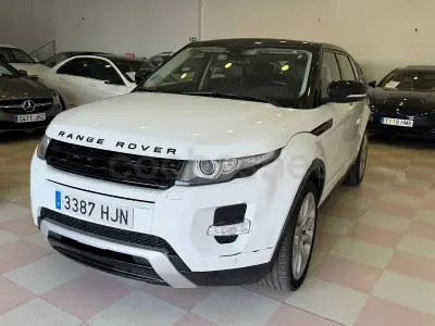 Begagnad Land Rover Range Rover evoque Dynamic 240 HK (176 kW) 2012 Vit SUV