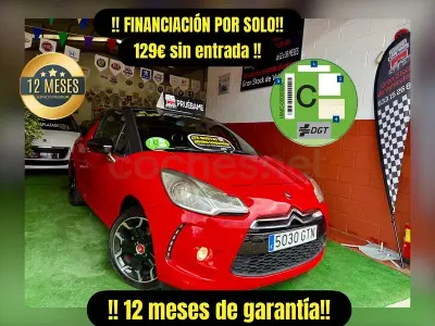 Usado Citroën DS3 120 CV (88 kW) 2010 Rojo Utilitario