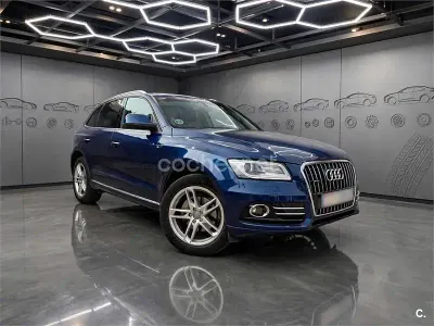 Usado Audi Q5 Ambiente 177 CV (130 kW) 2014 Azul SUV