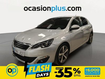 Usado Peugeot 308 Allure 156 CV (114 kW) 2015 Gris plata Utilitario