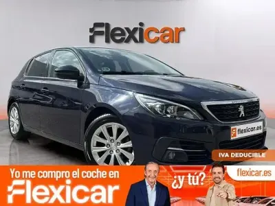 Usado Peugeot 308 Style 110 CV (80 kW) 2020 Negro Berlina