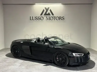 Usado Audi R8 Spyder 610 CV (448 kW) 2018 Negro Descapotable