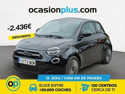 Negro Usado 2023 Fiat 500e Icon Utilitario | 13.600 € (Precio justo)