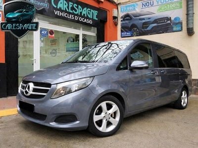 Usado Mercedes V220 Exclusive 163 CV (119 kW) 2016 Gris / plata Monovolumen