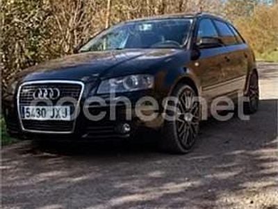 Usado Audi A3 Attraction 140 CV (102 kW) 2006 Negro Utilitario
