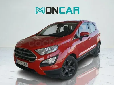 Usado Ford Ecosport Trend 100 CV (73 kW) 2020 Rojo SUV